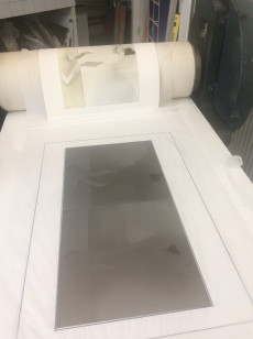 printing the pages on my rochat press
